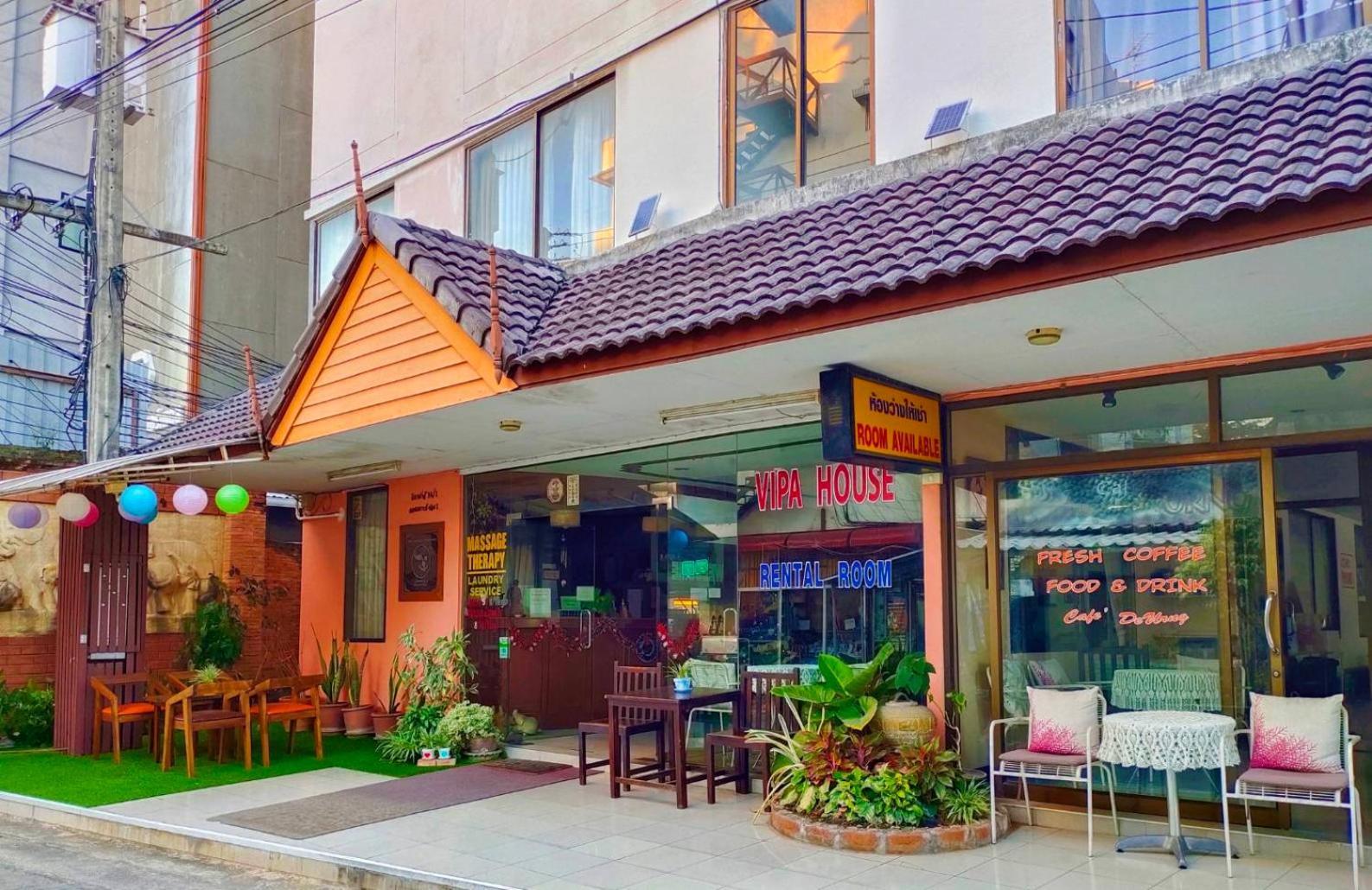 Vipa House Hotell Chiang Mai Exteriör bild